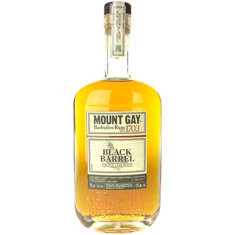 Mount Gay Black Barrel Rum de la Barbade